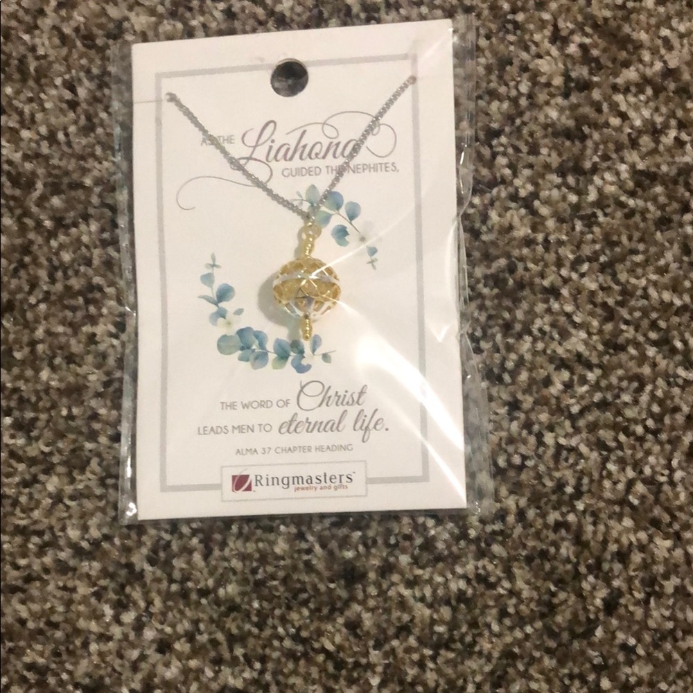 Ringmasters Gold and Silver Pendant Necklace